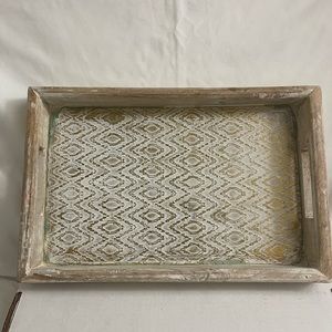 Painted Wood Tray